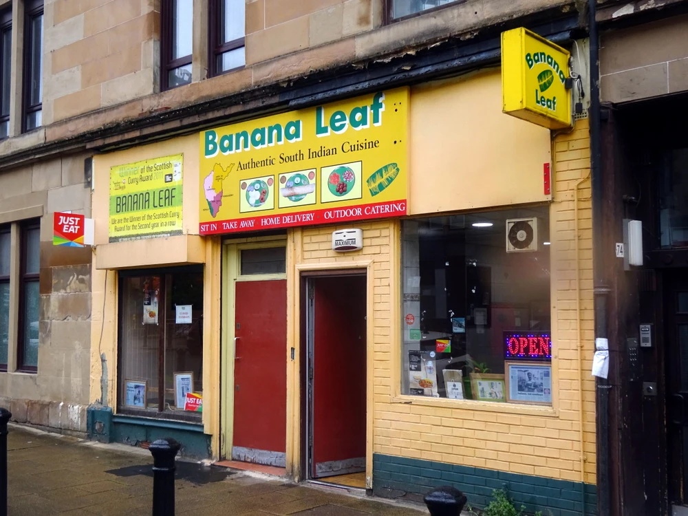 Outside of Banana Leaf, Old Dumbarton Road