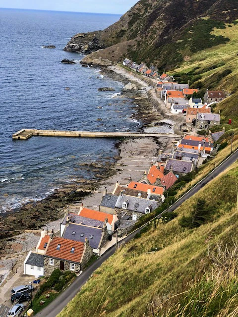 overlooking Crovie