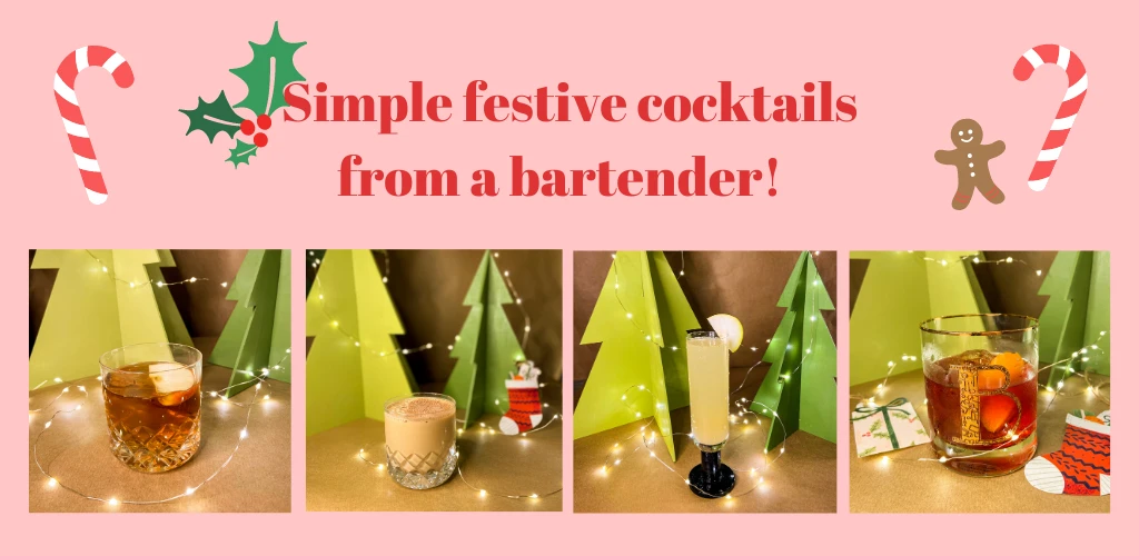 Four simple festive cocktails guaranteed to spark holiday cheer